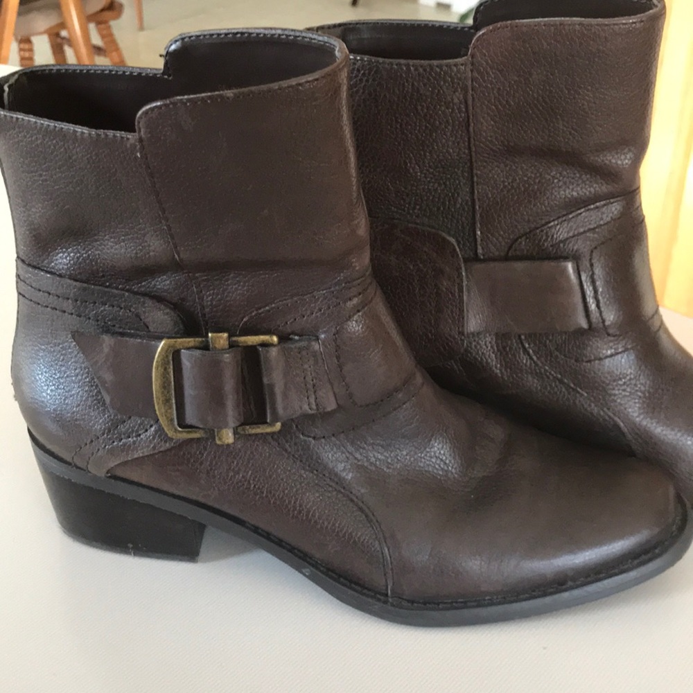 Leather Booties - image 3